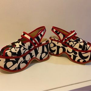 Vivienne Westwood SS23 Northern Sole Platform Sandals, Worn once